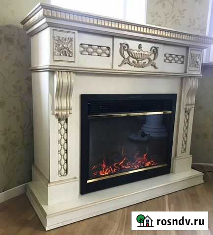 Электрокамин Корсика в комплекте с очагом Санкт-Петербург - изображение 1