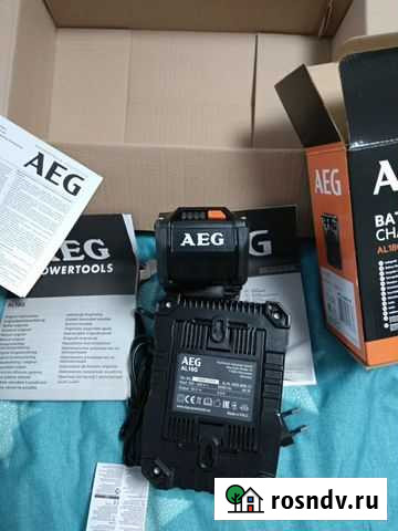 Акб И зарядное устройство для инструмента AEG Мончегорск - изображение 1