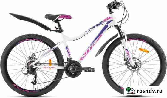 Велосипед sitis luna LN610 26 (2021) бело-фиолето Симферополь
