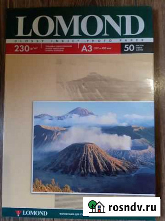 Фотобумага lomond A3 010202 Чехов - изображение 1