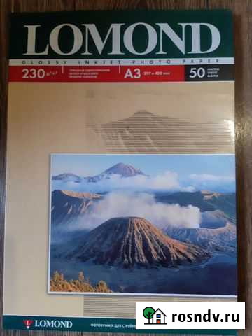 Фотобумага lomond A3 010202 Чехов - изображение 1