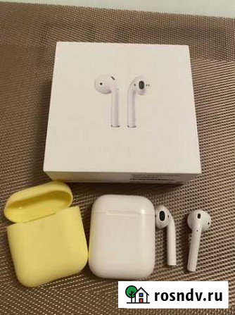 Беспроводные наушники apple airpods 2 оригинал Нижневартовск - изображение 1