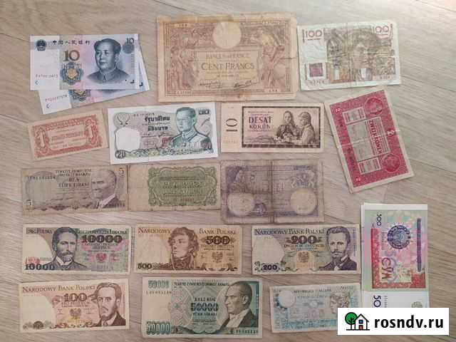 Продам иностранные банкноты Новосибирск - изображение 1