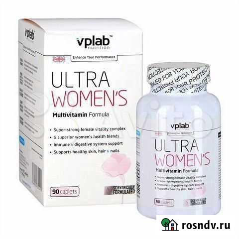 Витамины Ultra Womens Multivitamin, VPLab, 180таб Москва - изображение 1
