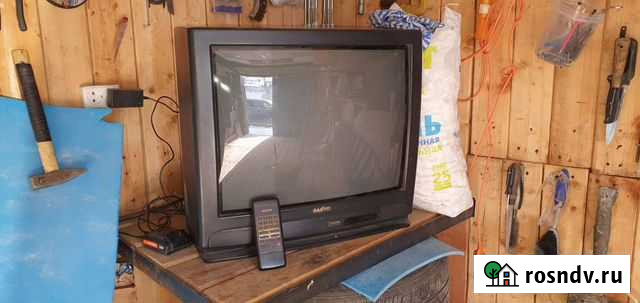 Телевизор с кинескопом sanyo 65 см, пульт Тюмень - изображение 1