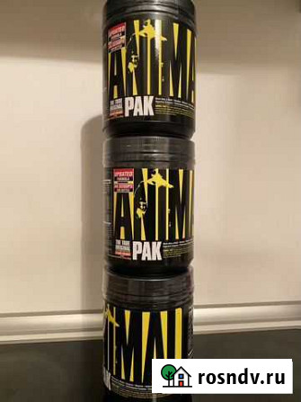 Animal pak апельсин 295гр(44 порции) Витамины Санкт-Петербург - изображение 1