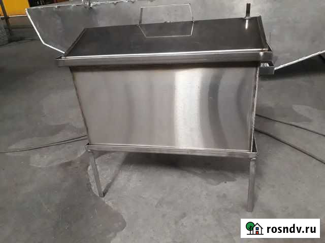 Коптильня из нержавейки 2 мм Обнинск - изображение 1