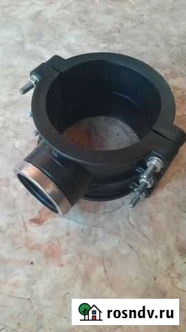 Хомут врезка 125х2 unidelta Самара - изображение 1