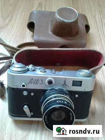 Фотоаппарат фэд-3, объектив И - 61л/д Саки - изображение 1