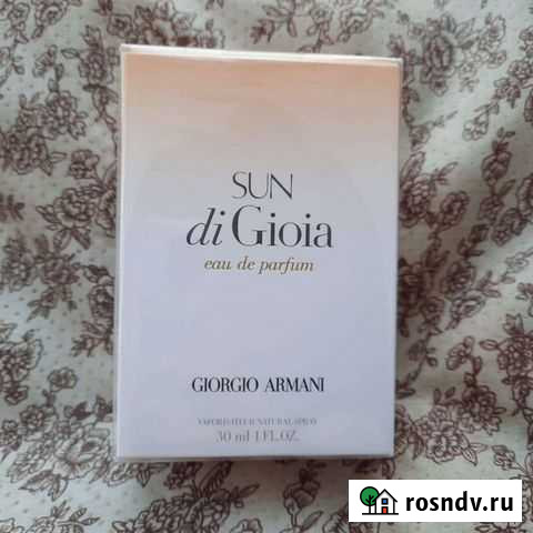 Sun di gioia 30 ml armani Березники - изображение 1
