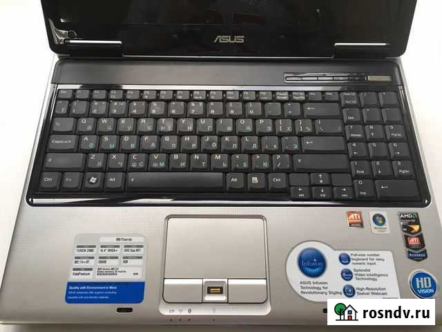 Ноутбук Asus M51t аккуратный, домашний, надёжный Абакан - изображение 1