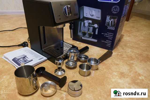 Рожковая кофеварка DeLonghi ECP35.31 ++ комплект Красноярск - изображение 1