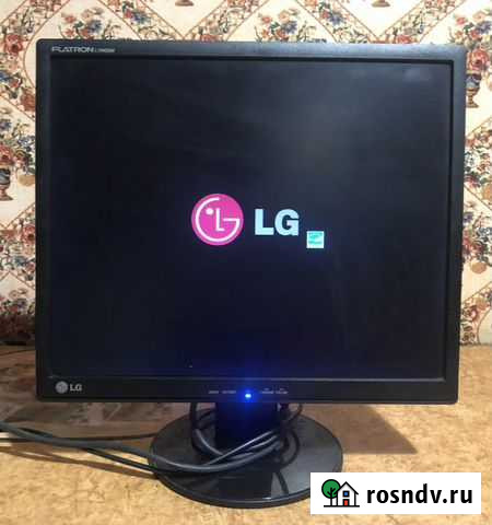 Монитор «LG» 19 дюймов рабочий б/у Трудовое - изображение 1
