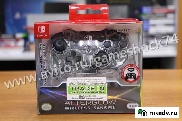 Контроллер для Nintendo Switch - Afterglow Deluxe Челябинск - изображение 1