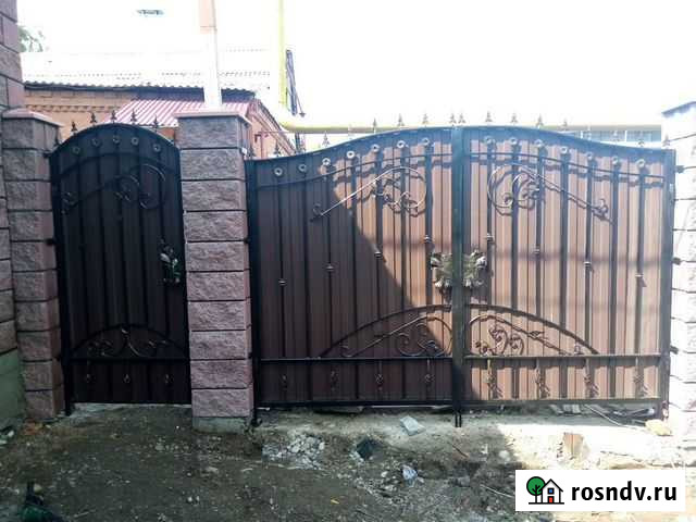 Ворота +калитка кованые Магнитогорск - изображение 1