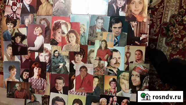 Фотооткрытки. Актеры СССР. 64 шт. 70-е годы Киров - изображение 1