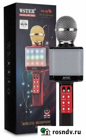 Беспроводной микрофон-караоке Wster-1828 Уфа - изображение 1