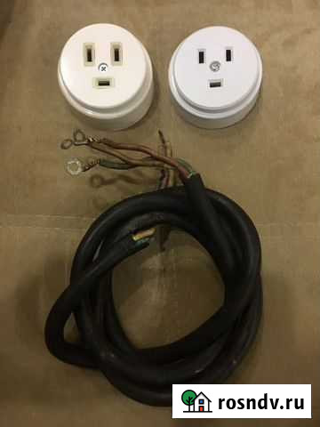 Розетка и кабель для электроплиты Мурманск - изображение 1