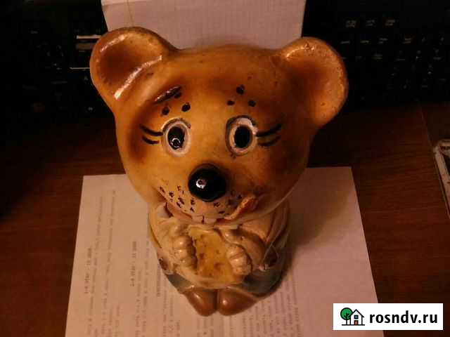 Мышка-копилка из СССР 1980год Киржач - изображение 1