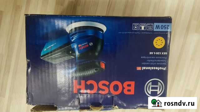 Шлифмашинка bosch gex 125-1 ae Шарья - изображение 1