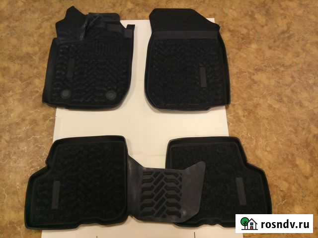 Коврики Renault Logan II (2014 ) салон soft (3D) Чебоксары - изображение 1