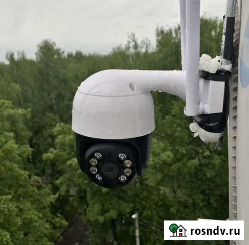Классная поворотная камера ip уличная wi-fi :) Ярославль - изображение 1