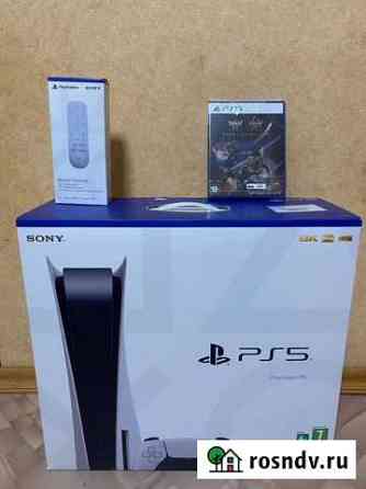 Playstation 5 с дисководом+ пульт ps5 + игра Сочи