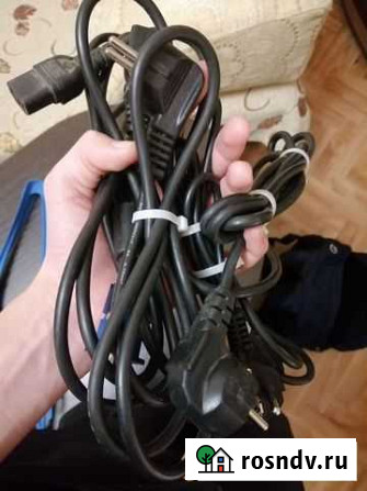 Провод питания и изображения для пк Тольятти - изображение 1