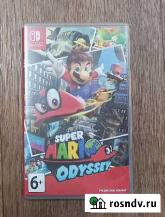 Игра для Nintendo Switch - Super Mario Odyssey Вологда - изображение 1