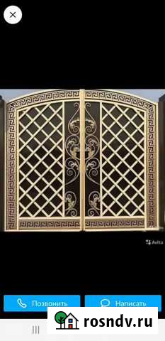 Ворота кованные не бу Магас - изображение 1