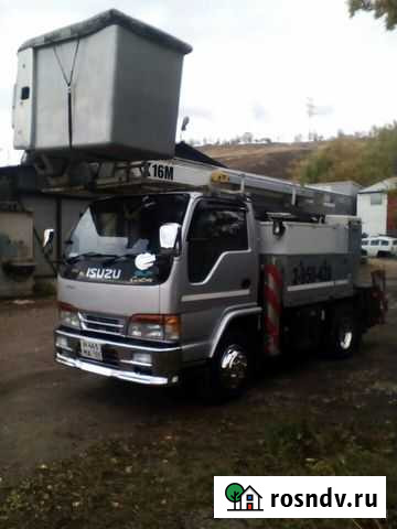 Услуги и аренда автовышки электро16 метров Красноярск - изображение 1