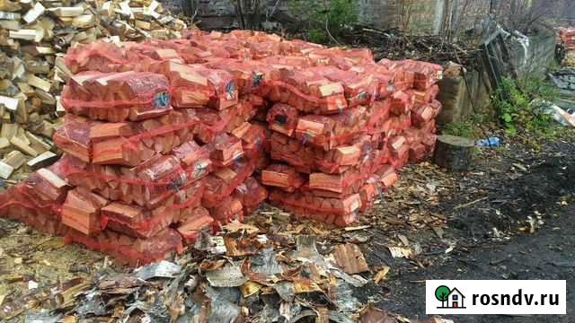 Дрова в сетке сухие, березовые, хвойные Петрозаводск - изображение 1