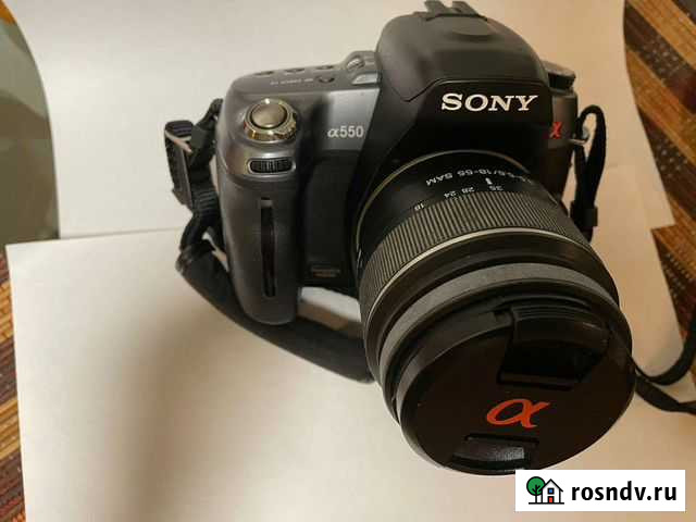 Зеркальный фотоаппарат sony А550 Казань - изображение 1