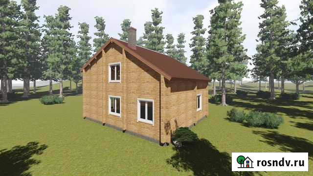 Поект дома из бруса Мурино - изображение 1