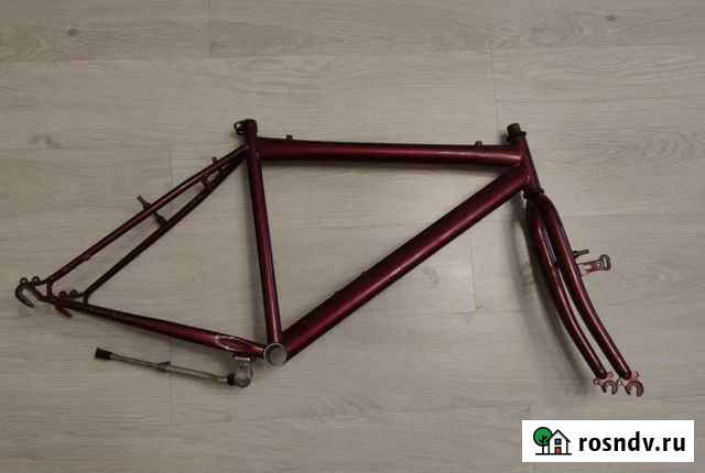 Рама велосипедная стальная 26 Санкт-Петербург - изображение 1