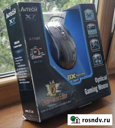 Игровая мышь A4Tech X7 Ставрополь - изображение 1