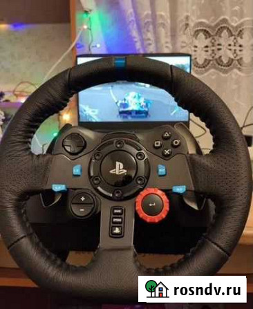 Проводной руль Logitech G29 Driving Force Сальск - изображение 1