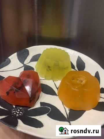 Ароматное мыло ручной работы с сухоцветами Нижний Новгород - изображение 1