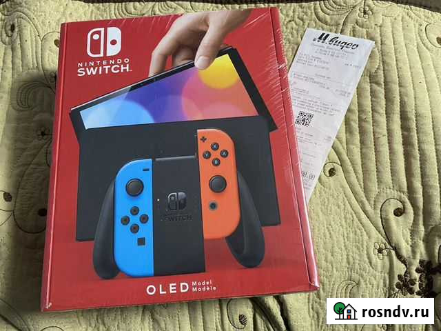 Nintendo Switch Oled 64Gb Neon (Новый) для Марины Владимир - изображение 1