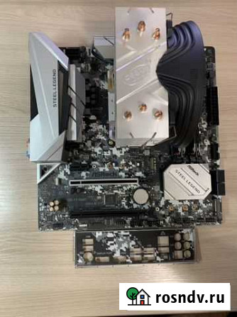 Материнская плата asrock b450m steel legend Сургут - изображение 1