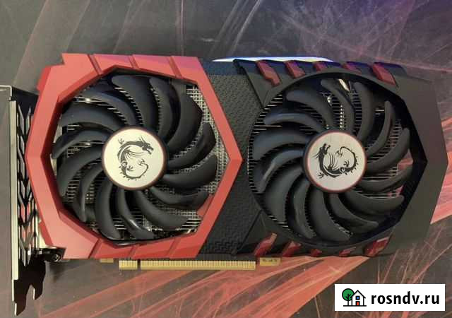 Видеокарта MSI gtx 1050 ti 4 gb Калининград - изображение 1