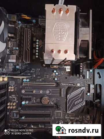 Материнская плата с процессором ryzen 7 2700 Барнаул - изображение 1