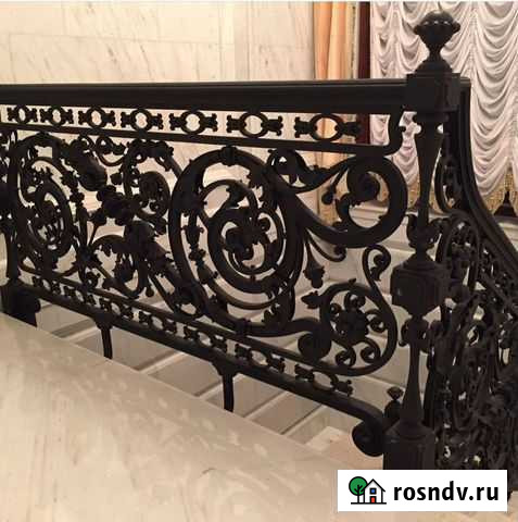 Кованые перила металлические Каспийск - изображение 1