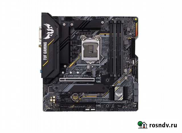 LGA1200 Intel asus TUF gaming B460M-plus WI-Fi New Астрахань - изображение 1