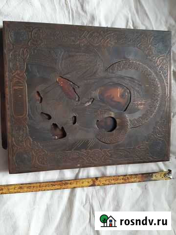 Икона, письмо,окладная Боровичи - изображение 1