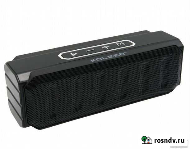 Колонка - Bluetooth koleer S-813 (черный) Оренбург - изображение 1