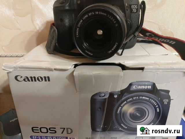 Зеркальный фотоаппарат canon EOS 7D Екатеринбург - изображение 1