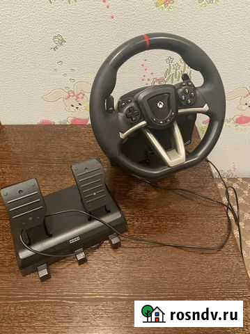 Игровой руль с педалями Воронеж - изображение 1