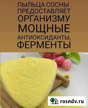Сосновая пыльца (просеянная,чистая) Симоненко - изображение 1