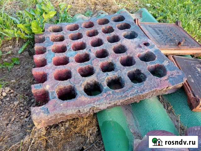 Колосники чугунные, ракушки чугунные, дверцы Печерск - изображение 1